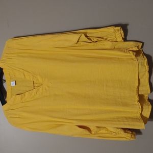 Old Navy Yellow Blouse